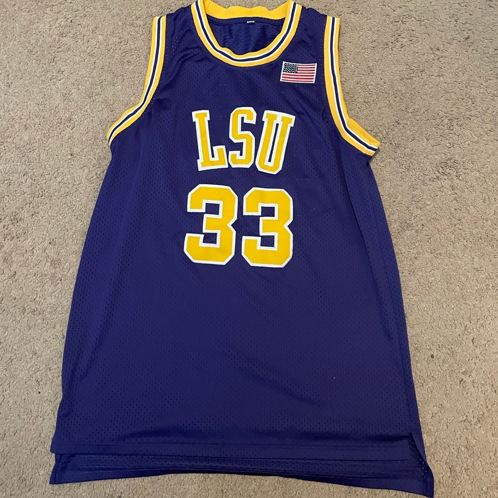 Shaquille O’Neal LSU Tigers Basketball Jersey